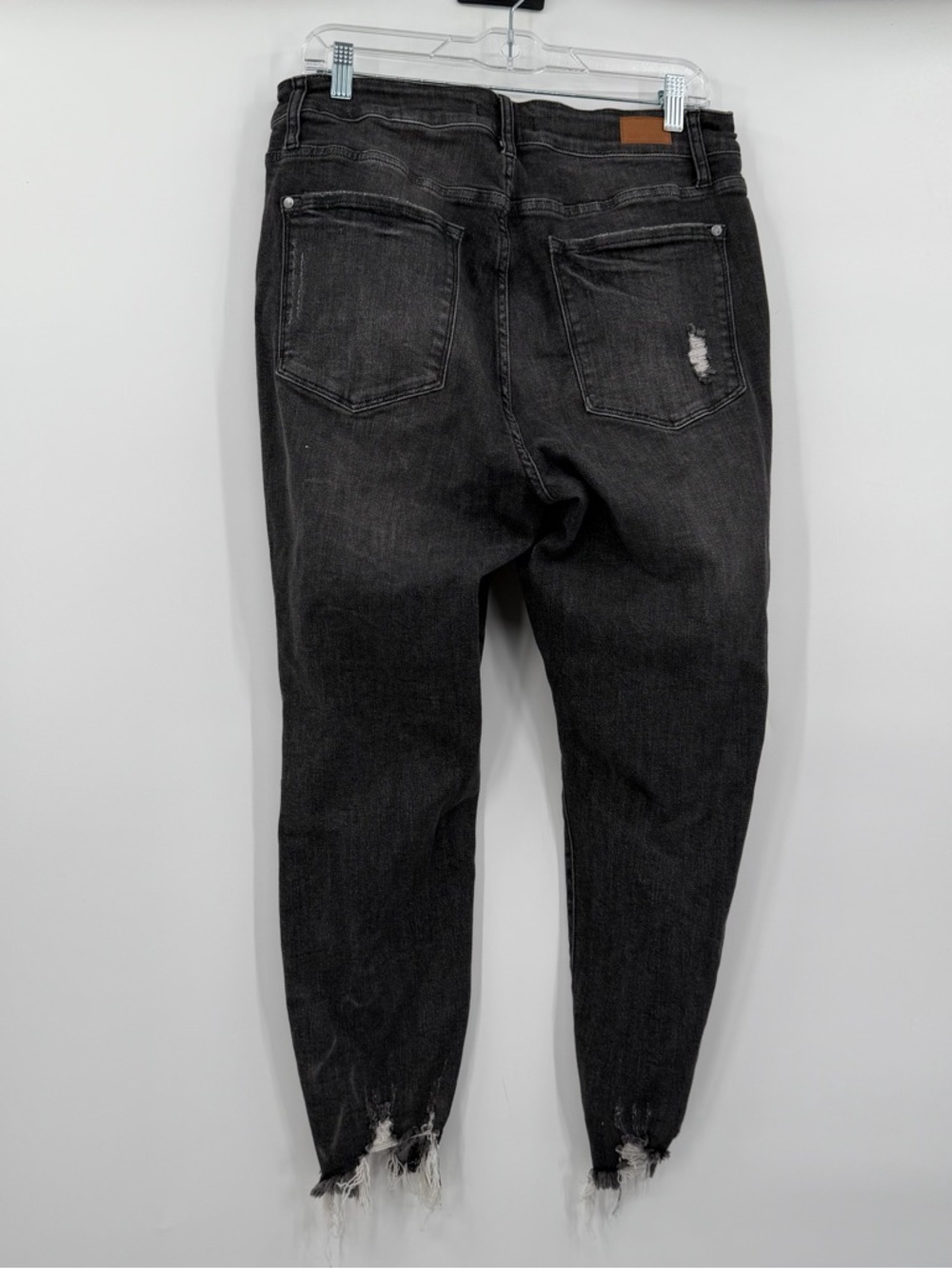 Judy blue button fly skinny jeans 16w - Picture 2 of 3